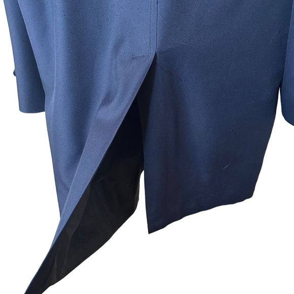 Clipper Mist Londontown Corp. Men's Overcoat All Weather Black Size 42 - Picture 8 of 9